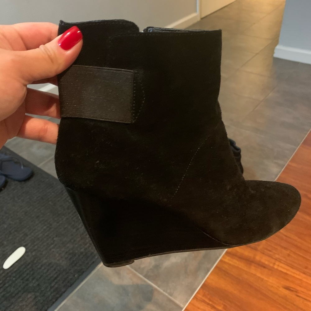 Nine West Black Booties